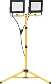 Lampy pozostałe - vidaXL Reflektor LED ze stojakiem 2x100 W ciepłe białe światło 149657 - miniaturka - grafika 1