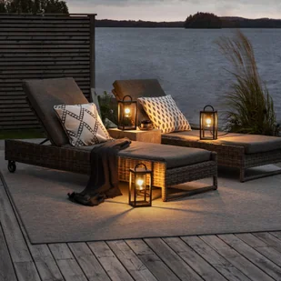 Konstsmide Lampa tarasowa Bologna Mini, wysokość 33cm - Lampy ogrodowe - miniaturka - grafika 2