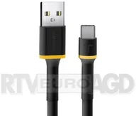 Kable USB - Reinston Reinston EKT36 USB-C 2m czarny EKT36 - miniaturka - grafika 1