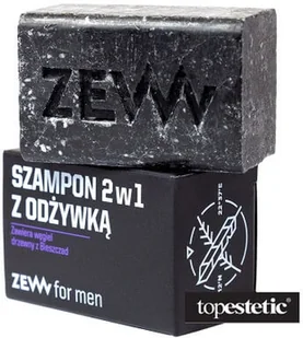 Zew For Men Zew For Men Szampon i Odżywka 2w1 Zawiera węgiel drzewny z Bieszczad 85 ml - Szampony dla mężczyzn - miniaturka - grafika 5