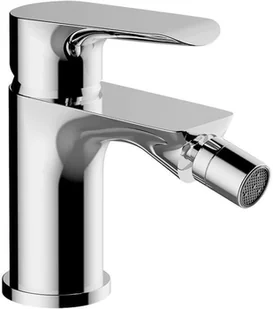 Laveo ALEA bateria bidetowa stojąca jednouchwytowa chrom BLE_032D BLE_032D - Baterie bidetowe - miniaturka - grafika 2