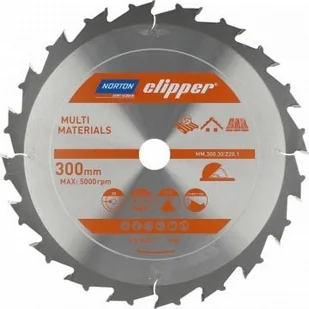 NORTON PIŁA TARCZOWA 300mm x 30mm x 20z MULTI MATERIALS DEMOLITION 3,2/2,2 N70184608132 70184608132 - Tarcze do pił NORTON PIŁA TARCZOWA 300mm x 30mm x 20z MULTI MATERIALS DEMOLITION 3,2/2,2 N70184608132 70184608132 - Tarcze do pił - miniaturka - grafika 1