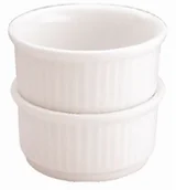 Formy do ciast - Olympia w421 KBJ foremki do układania forma do zapiekanek, białe (12 sztuk) W421 - miniaturka - grafika 1