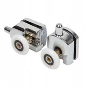 Akcesoria do armatury i ceramiki - Rolki Ch Z2 do kabin (chrom, 2 szt.) - miniaturka - grafika 1