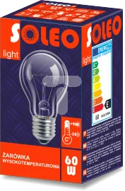 OXYLED Żarówka wysokotemperaturowa E27 40W 420lm 2700K 5907758827321 - Żarówki tradycyjne - miniaturka - grafika 2