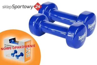 Allright HANTLE WINYLOWE 2X2KG FIHZHW4 - Hantle i ciężarki - miniaturka - grafika 2