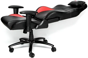 E-Blue Fotel E-BLUE Red Fighter C2 Czarny - Fotele gamingowe - miniaturka - grafika 3