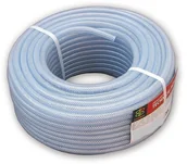 Węże ogrodowe i zraszacze - Bradas bradas TH10 * 2,5 Industrie techniczny wąż PCW wkładka z tkaniny, długość 50 m, średnica wewnętrzna 10 MM, grubość ścianki 2,5 MM, przezroczysty, 30 x 30 x 25 cm - miniaturka - grafika 1