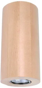 Spotlight Ekologiczna LAMPA ścienna WOODDREAM 2581276 drewniana OPRAWA skandynawska tuba kinkiet okrągły orzech - Lampy ścienne - miniaturka - grafika 2
