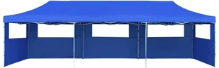 vidaXL Składany namiot z 5 ścianami bocznymi, 3 x 9 m, niebieski 44978 - Pawilony ogrodowe - miniaturka - grafika 5