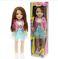 Lalki dla dziewczynek - Giochi Preziosi MEC23000 Me Contro Te Sof Doll 42 cm, wielokolorowy MEC23000 - miniaturka - grafika 1