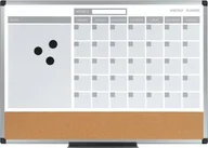 Tablice i flipcharty - BI-OFFICE Staples Staples Planer magnetyczny 3w1 60 x 45 cm PD0654 - miniaturka - grafika 1