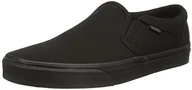 Sneakersy męskie - Vans M Asher męskie sneakersy -  czarny -  42.5 EU VN000SEQ186 - miniaturka - grafika 1