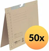 Teczki i skoroszyty - Elba 100560087 skoroszyt wahadłowy, opakowanie 50 sztuk, zeszyt urzędowy i dziurkowanie w przedniej okładce, 320 g/m, karton Manila Chamois 100560087 - miniaturka - grafika 1