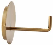 Wieszaki i stojaki - House Doctor House Doctor distributeur de papier WC mural Metal laiton tekstu je0184 - miniaturka - grafika 1