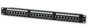 Techly Patch panel TechlyPro 24 STP Cat.6/6a czarny I-PP 24-RS-C6AT SPTCOKEP0030 - Kable miedziane - miniaturka - grafika 2