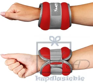 MOVIT Neoprenowe ciężary mankiety odblaskowe - 2 x 2 kg - Pozostały sprzęt siłowy - miniaturka - grafika 7