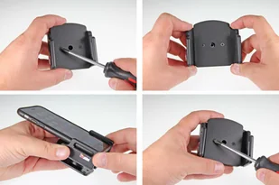 Brodit AB Uchwyt regulowany do Sony Xperia Z5 w futerale lub obudowie o wymiarach: 62-77 mm (szer.), 9-13 mm (grubość) 511308 Z5 - Uchwyty samochodowe do telefonów - miniaturka - grafika 6