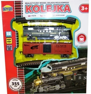 Dromader Kolejka Mała 355 cm 00505 - Kolejki i akcesoria - miniaturka - grafika 3