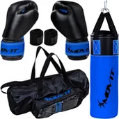 Worki treningowe - MOVIT WOREK BOKSERSKI RĘKAWICE BOKSERSKIE ZESTAW DZIECI 20040908 - miniaturka - grafika 1