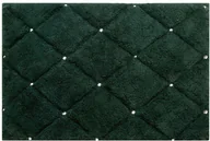 Dywaniki łazienkowe - Euro Firany Dywan Bawełniany 50 x 70 Chic 2 Ciemnozielony 1219782 - miniaturka - grafika 1