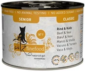 Mokra karma dla kotów - Catz Finefood Classic Senior N.07 Wołowina i cielęcina puszka 200g - miniaturka - grafika 1