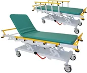 Meble i wyposażenie gabinetów medycznych - Ws Tech S.c TC-01 wózek szpitalny hydrauliczny do transportu pacjenta TC-01 - miniaturka - grafika 1