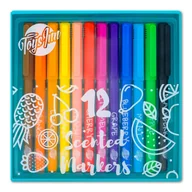 Przybory szkolne - Stnux Markery pachnące 12 sztuk - miniaturka - grafika 1
