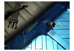 Import LEANToys NOWE BMW X6M Niebieskie Lakierowane - Pojazdy elektryczne dla dzieci - miniaturka - grafika 14