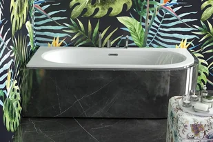 Besco PMD Avita Slim+ Wanna narożna 180x80 cm lewa biała WAV-180-NLP - Wanny Besco PMD Avita Slim+ Wanna narożna 180x80 cm lewa biała WAV-180-NLP - Wanny - miniaturka - grafika 2