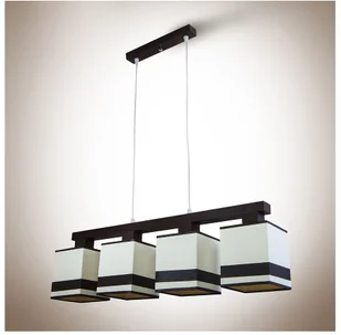 Light4home Żyrandol na drutu GRANADA 4xE14/40W/230V - Lampy sufitowe - miniaturka - grafika 2