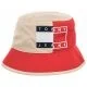 Czapki damskie - Tommy Hilfiger Kapelusz Tjw Heritage Bucket Splice AW0AW11768 0GZ (TH464-a) - miniaturka - grafika 1