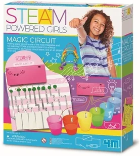 4M Industrial Development Inc. Magiczny papier Papierowy obwód - Zabawki kreatywne - miniaturka - grafika 2