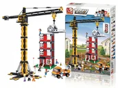 Klocki - Artyk SLUBAN KLOCKI TOWN Dźwig żuraw 1461 el. AT118913 - miniaturka - grafika 1