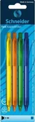 Długopisy - Schneider Długopis Fave 4szt AA086SCR - miniaturka - grafika 1