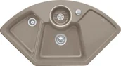 Zlewozmywaki - Villeroy & Boch Solo Corner Premiumline 6708 01 TR - miniaturka - grafika 1