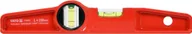 Poziomice, łaty, miary - Yato POZIOMNICA TRAPEZOWA 250 MM KORPUS ODLEW ALUMINIOWY DWIE LIBELLE MAGNESY YT-30370 YT-30370 - miniaturka - grafika 1