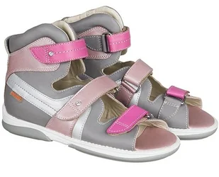 MEMO Młodzieżowe sandały wysokie BUTY profilaktyczno ORTOPEDYCZNE z podeszwą diagnostyczną (IRIS) - Buty dla dziewczynek MEMO Młodzieżowe sandały wysokie BUTY profilaktyczno ORTOPEDYCZNE z podeszwą diagnostyczną (IRIS) - Buty dla dziewczynek - miniaturka - grafika 1