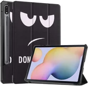 Etui do tabletów - Samsung Alogy Etui na tablet Alogy Book Cover do Galaxy Tab S7 S8 11.0 T870 T875 T876B X700 X706 Dont Touch My Pad 11367X46794 - miniaturka - grafika 1