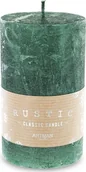 Świece - Art Pol Pol Pl Zielony Świeca Rustic Metalic Walec Średni 142951 - miniaturka - grafika 1