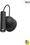 Lampy ścienne - Spotline SLV KARPO 30 MAGN WL lampa ścienna natynkowa LED indoor kolor czarny 3000 K 1004706 - miniaturka - grafika 1