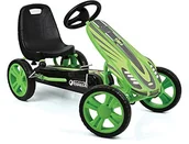 Jeździki dla dzieci - Hauck Speedster Gokart, dla Dzieci od 4 do 8 Lat, do 50 kg, Hamulec Ręczny, 3-Stopniowo Regulowane Siodełko, Zielony 903098 - miniaturka - grafika 1