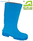 Obuwie robocze - PPO Strzelce Opolskie BUTY BEZPIECZNE Z POLIURETANU Z METALOWYM PODNOSKIEM MODEL 1045, PN-EN ISO 20345, S5, CI, SRC; (48) - miniaturka - grafika 1