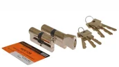 Zamki i wkładki - Kpl. wkładek HEKTOR 35g/40+35/40 nikiel kl.B 6 kluczy - miniaturka - grafika 1