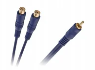 Kable komputerowe i do monitorów - Kabel 1 X Rca Wtyk - 2 Gniazda Rca 0.2M - miniaturka - grafika 1