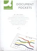 Q-Connect kieszeń samoprzylepna, format A5, 10 sztuk - Koszulki na dokumenty - miniaturka - grafika 7