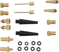 Akcesoria turystyczne - Dunlop Adaptery do pompki uniwersalne zestaw Dunlop x14 uni 182520 - miniaturka - grafika 1