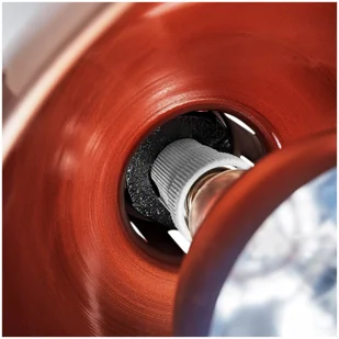 Royal Catering Lampa grzewcza do potraw kolor miedzi 29 x 29 x 29 cm stal regulowana wysokość RC-SHSFL08 - Inne urządzenia gastronomiczne - miniaturka - grafika 2