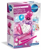 Mały naukowiec - Clementoni 59062 Galileo Science kryształki ozdobne, zabawka dla dzieci od 8 lat, kolorowe kryształy, zawieszka do łańcuszka do samodzielnego wykonania, kolorowe pudełko eksperymentalne - miniaturka - grafika 1