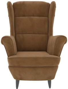 vidaXL Lumarko Fotel brązowy, aksamitny 324067 - Fotele - miniaturka - grafika 3